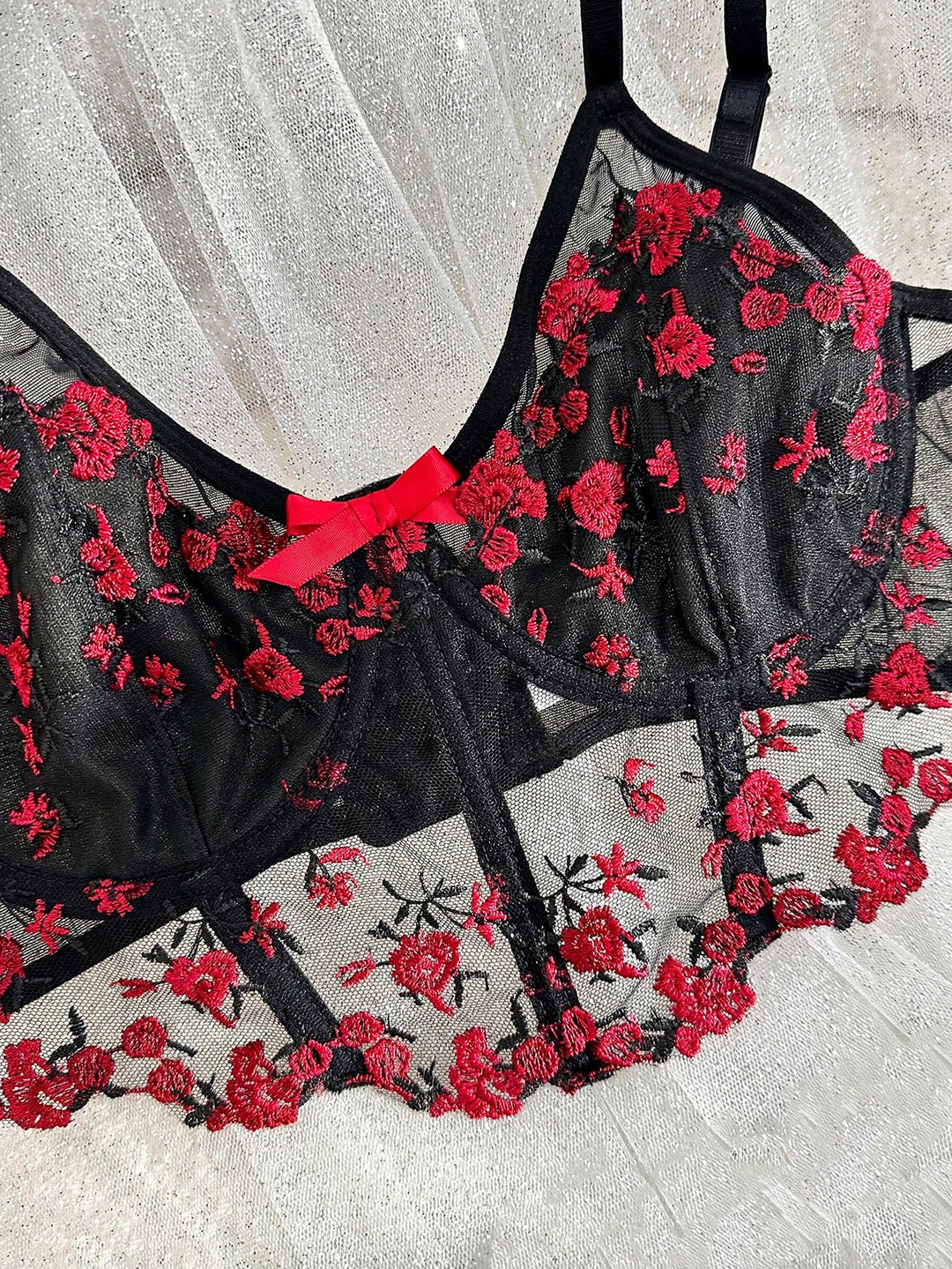 Raven Rose Lace Set