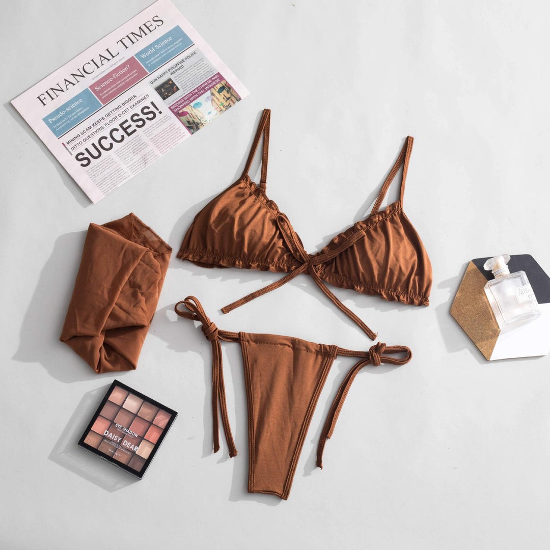 Sunset Muse 3-Piece Lingerie Set